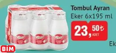 EKER TOMBUL AYRAN EKER TOMBUL AYRAN